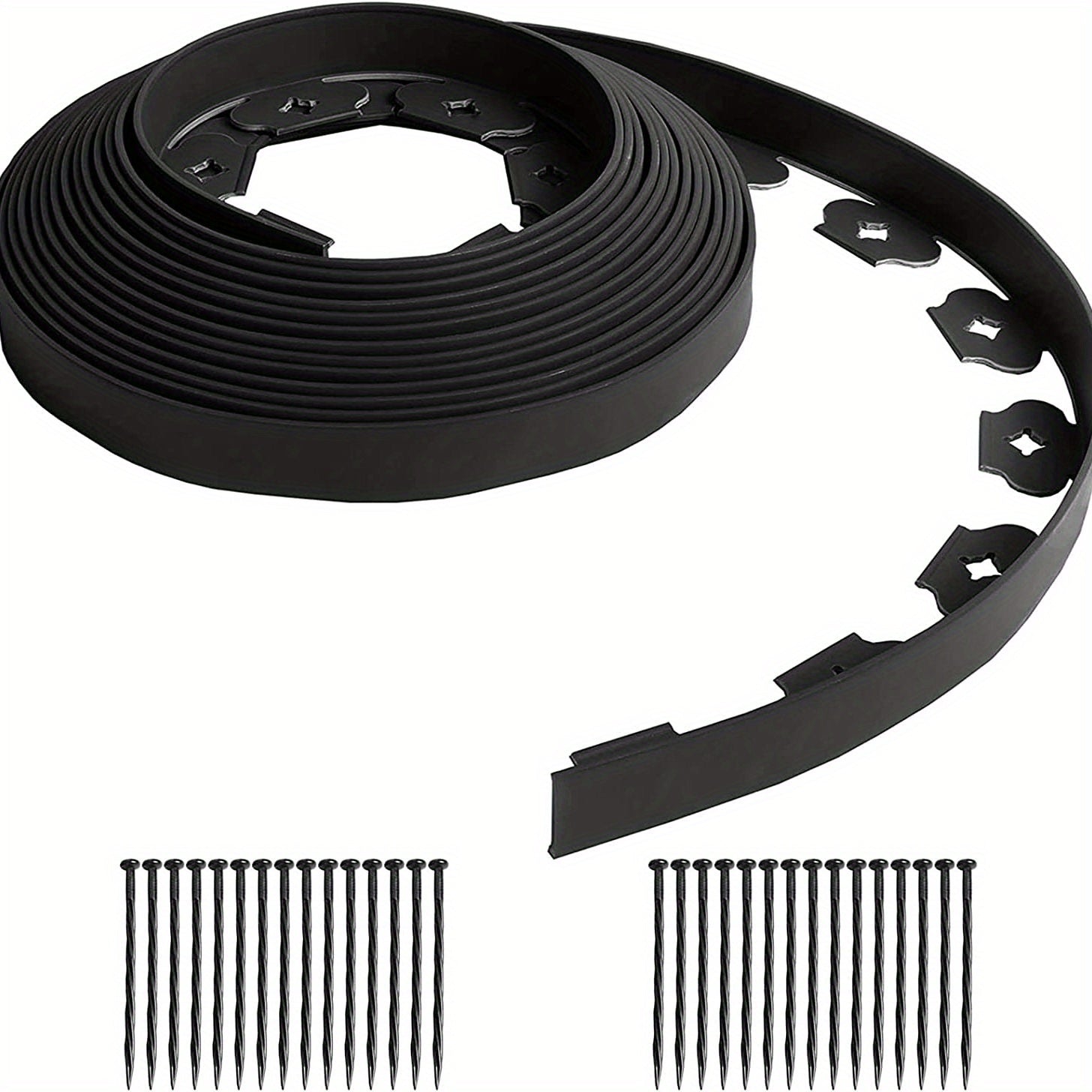 Flexible Plastic Lawn Edging 20 Feet