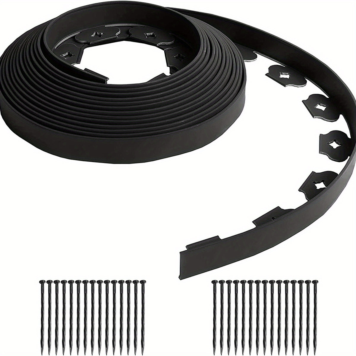 Flexible Plastic Lawn Edging 20 Feet