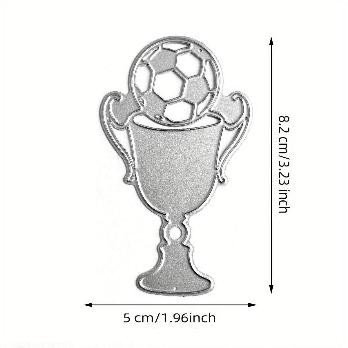 1pc Football Trophy Die Cuts For Card Making Metal Die Cuts