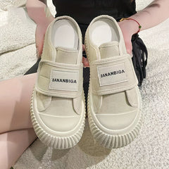Women's Slip-On Platform Mule Sneakers