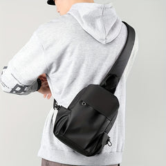 Men's Casual Shoulder Bag Chest Bag Outdoor Sports Messenger Bag