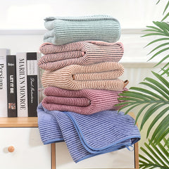 Soft Striped Pattern Bath Towel, 70