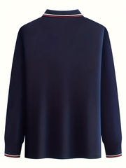 Lion Dance Pattern Men's Long Sleeve Shirt