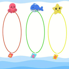 Kids' Underwater Floating Toy Set with 27 Pieces