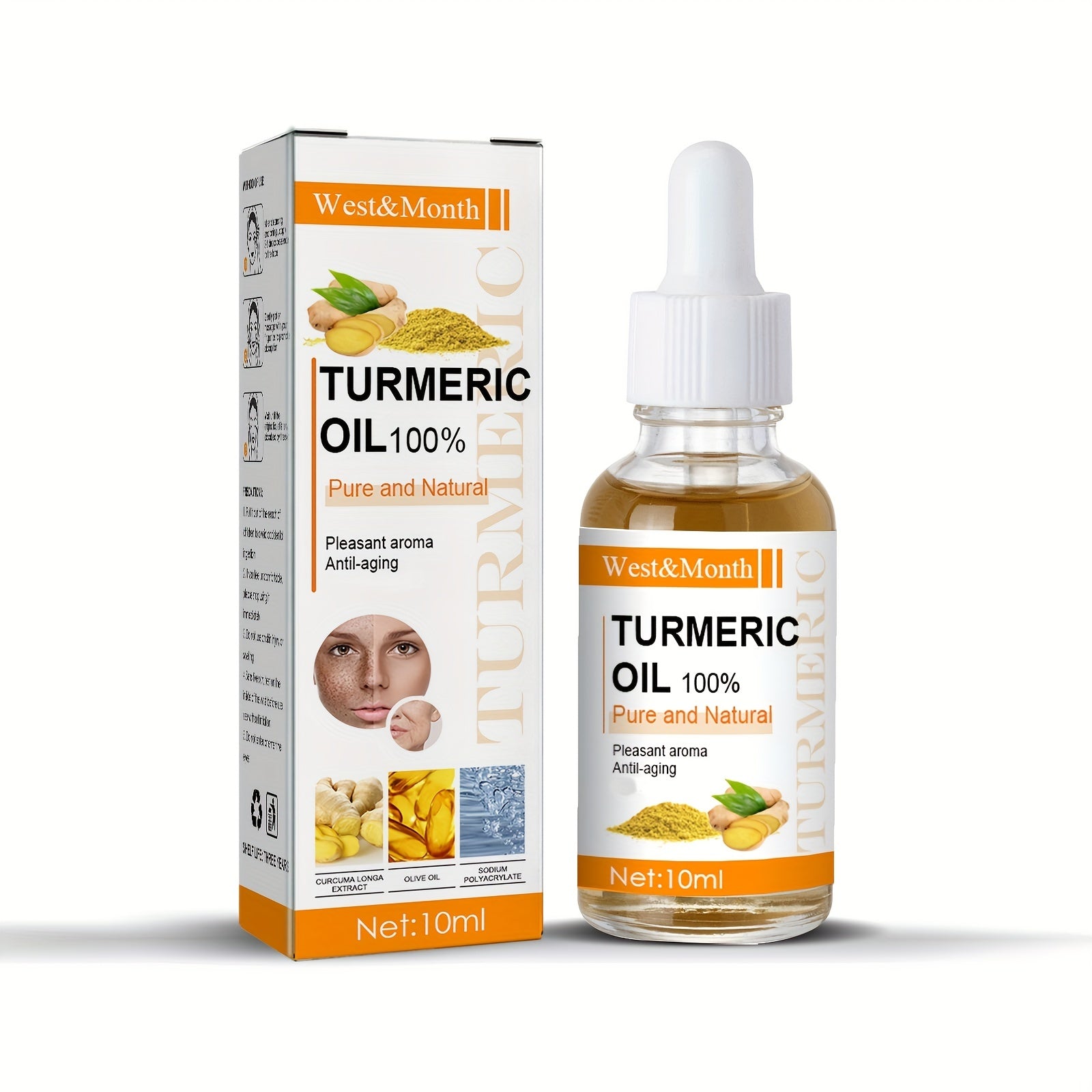 Turmeric Essence Deep Cleansing Firming Wrinkle Reducing Dark Spot Fading
