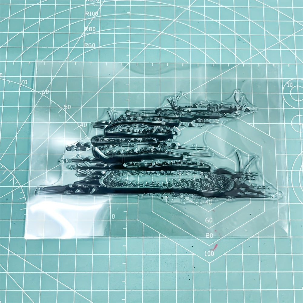 Field Road Transparent Silicone Stamp for DIY Scrapbooking