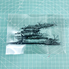 Field Road Transparent Silicone Stamp for DIY Scrapbooking