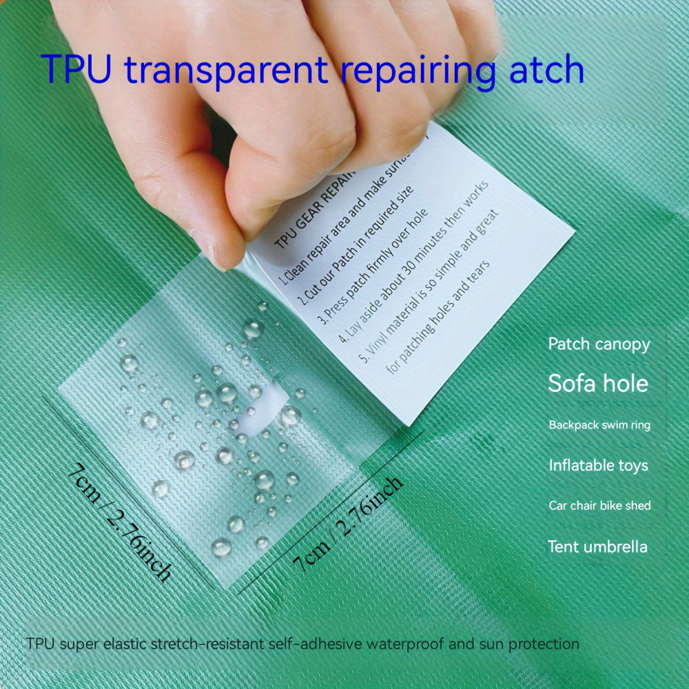 TPU Transparent Repair Patches - Waterproof Leak Patch