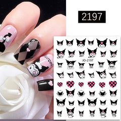 Cute Kitten And Puppy Nail Sticker