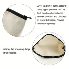 Face Makeup Bag for Girls - Unique Cosmetic Bag Gift