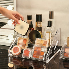 Transparent Makeup Organizer Essential Stand
