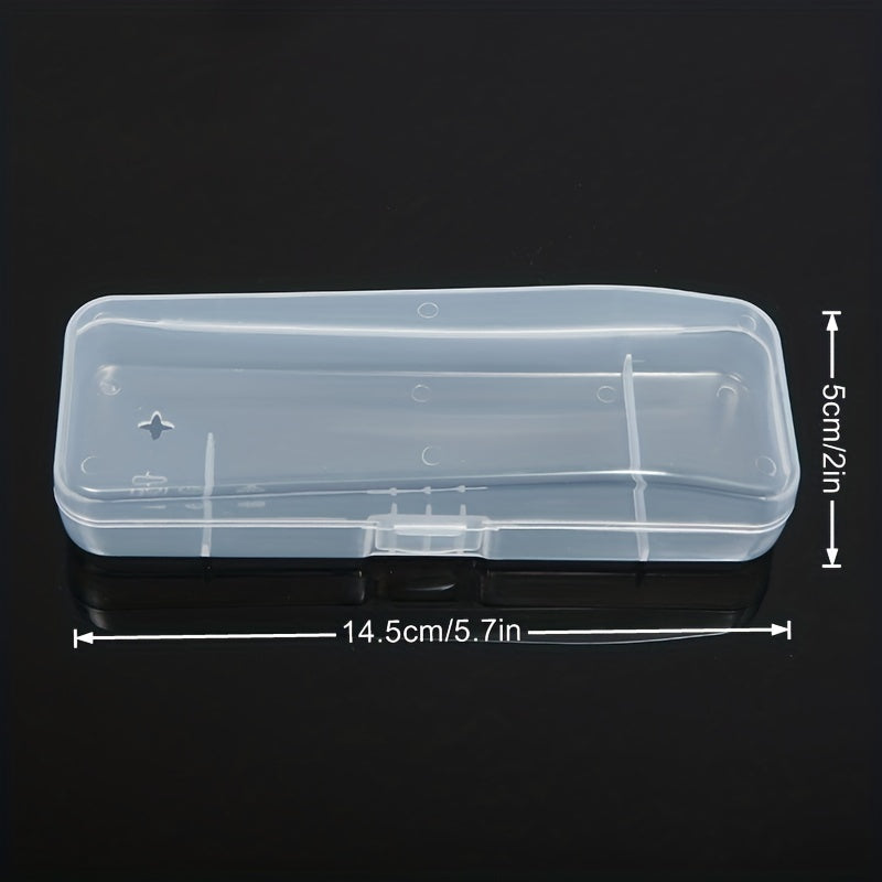 Transparent Razor Storage Box for Travel Essential Manual Razors