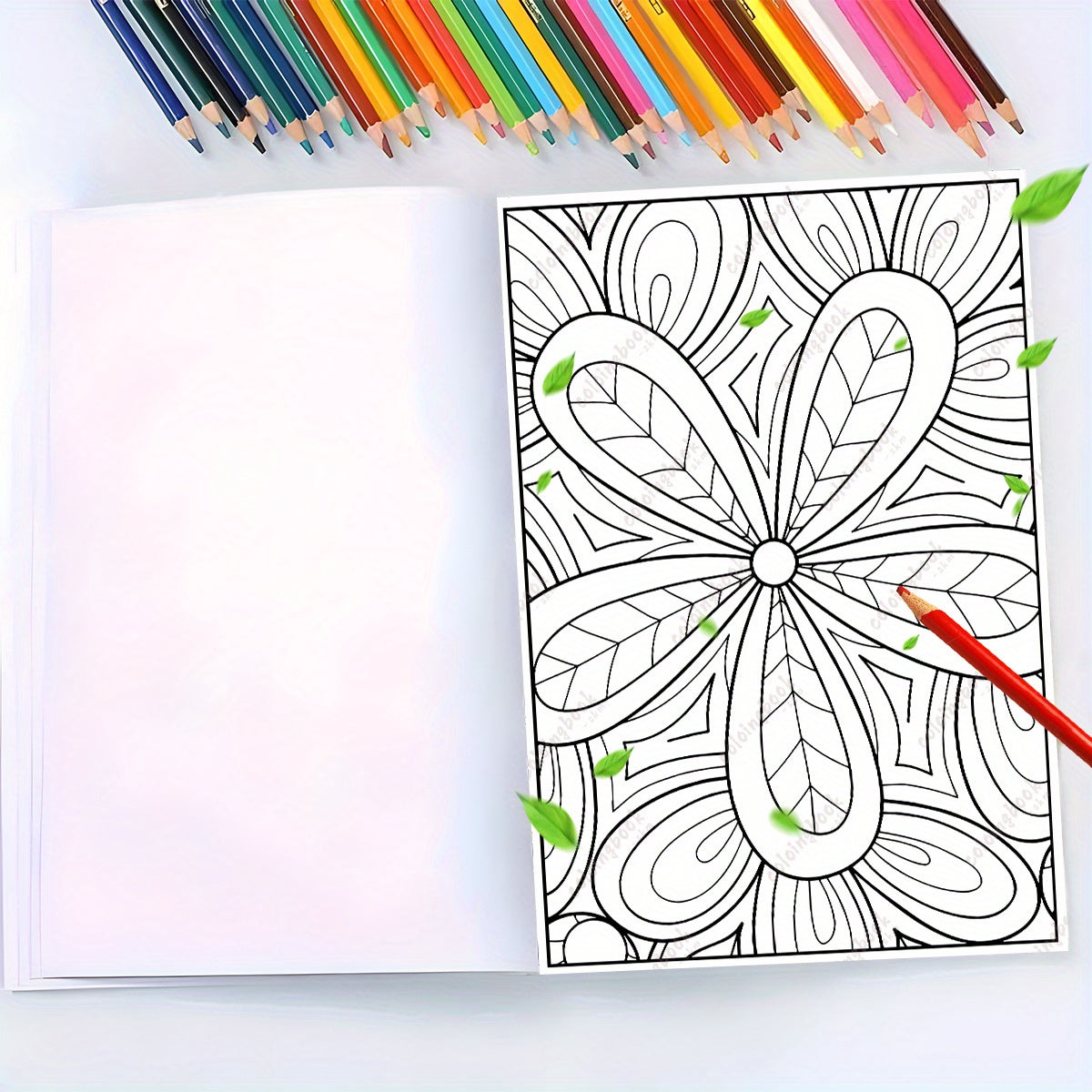 Thickened Paper 29 MINDFULNESS PATTERNS Coloring Book for Adults