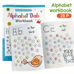 Preschool Educational Coloring Book Alphabet Learning Workbook for Youngsters