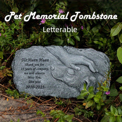 Personalized Pet Dog Memorial Stones Custom Pet Tombstone