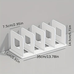 Foldable Book Stand For Desk Organization at School Office Home