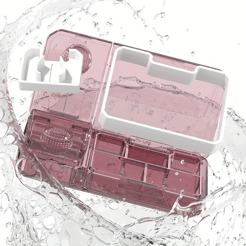 Portable Pill Organizer with Cutter and Grinder