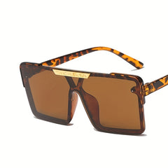 Y2K Vintage Square Sunglasses Sun Protection