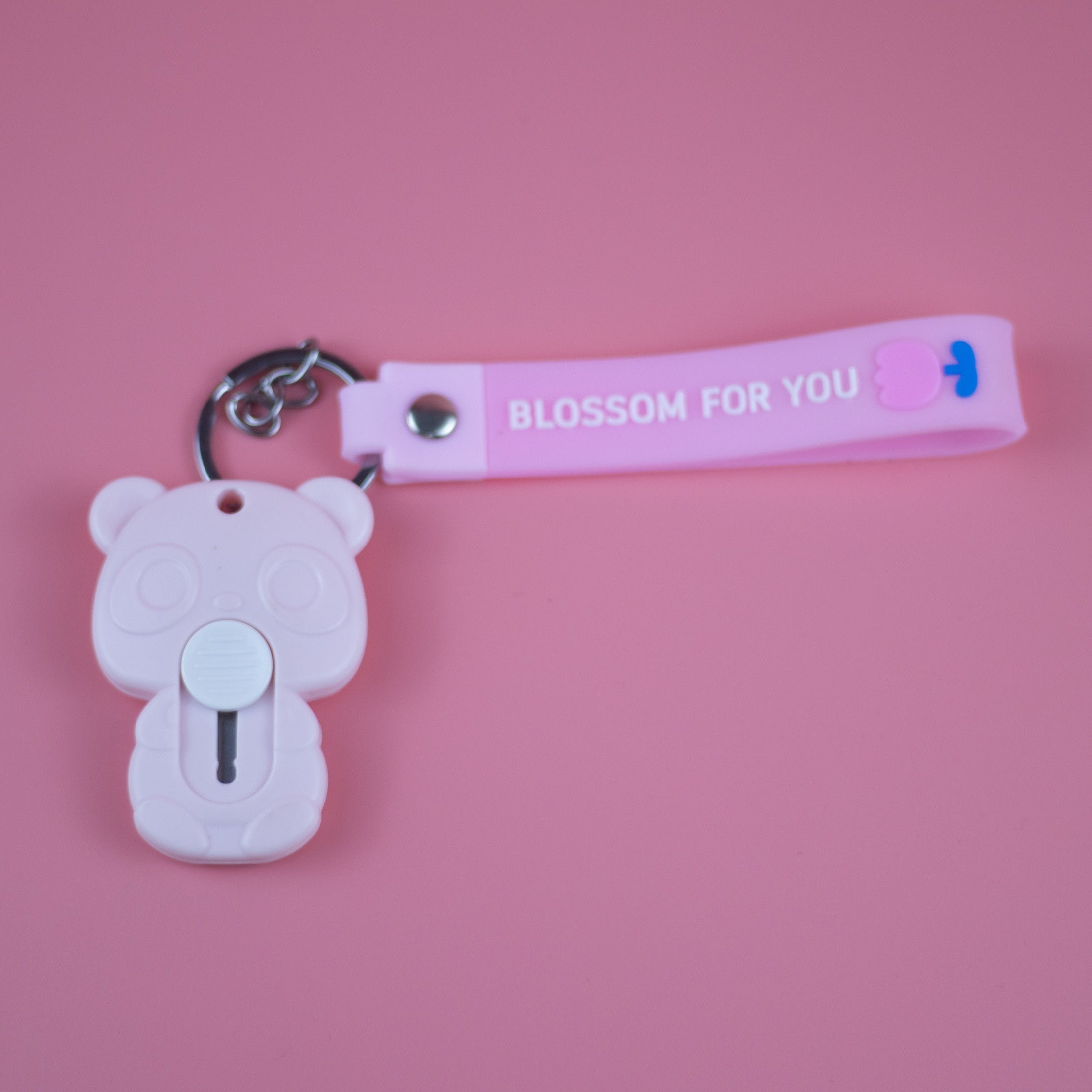 Mini Flower Graphics Bear Keychain Utility Knife for DIY Cutting
