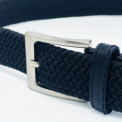 Men's Woven Elastic Belt Student Leisure Sports Belts