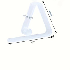 6 PCS Clear Plastic Tablecloth Clips for Party Table Cloth Holder