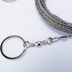 Stainless Steel Wire Saw Portable Survival Saw for Camping