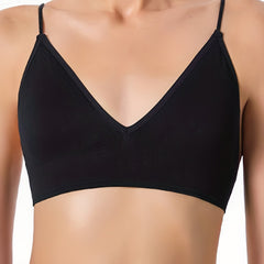 Triangle Cups Wireless Bra Soft Seamless Intimates Lingerie