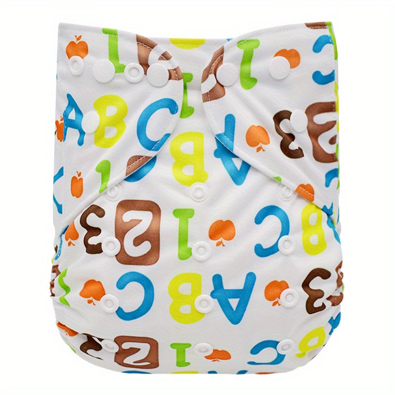 Adjustable Washable Reusable Cloth Diaper for Baby Girls and Boys