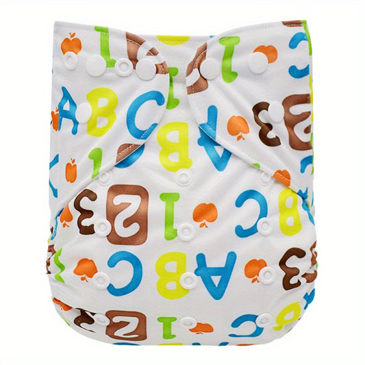 Adjustable Washable Reusable Cloth Diaper for Baby Girls and Boys