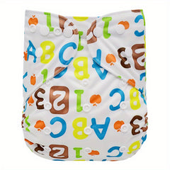 Adjustable Washable Reusable Cloth Diaper for Baby Girls and Boys