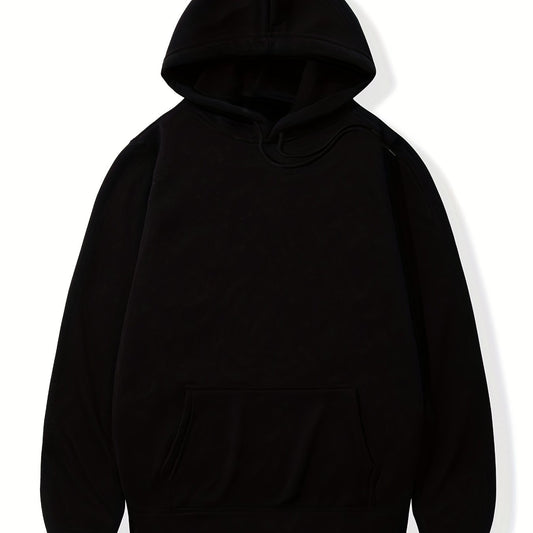 Casual Kangaroo Pocket Hoodie for Women
