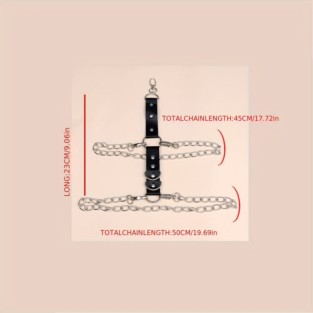 Men's Leg Chain Belt Punk Hip Hop Street Dance Leg Ring Jewelry