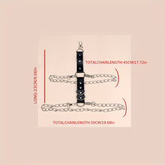 Men's Leg Chain Belt Punk Hip Hop Street Dance Leg Ring Jewelry