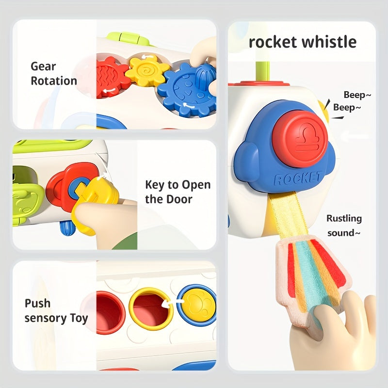 10-in-1 Sensory Busy Board Educational Toy - Great for Holidays & Birthdays
