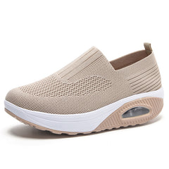 Breathable Slip on Running Sneakers Anti-Slip Air Cushion Casual Shoes