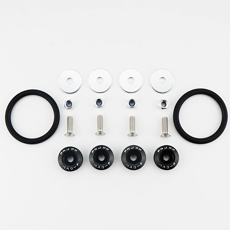 4pcs JDM Bumper Quick Release Fasteners