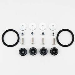 4pcs JDM Bumper Quick Release Fasteners