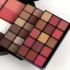 Leopard Printed Makeup Set Blush Highlighter Face Powder Eyeshadow Palette