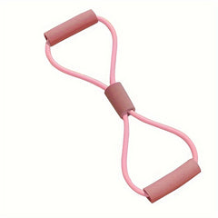 2pcs Elastic 8 Figure Puller Yoga Resistance Training Rope For Body Shaping