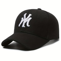 Gothic Letter Embroidered Baseball Cap Hip Hop Dad Hat Adjustable Sports Sun Hat