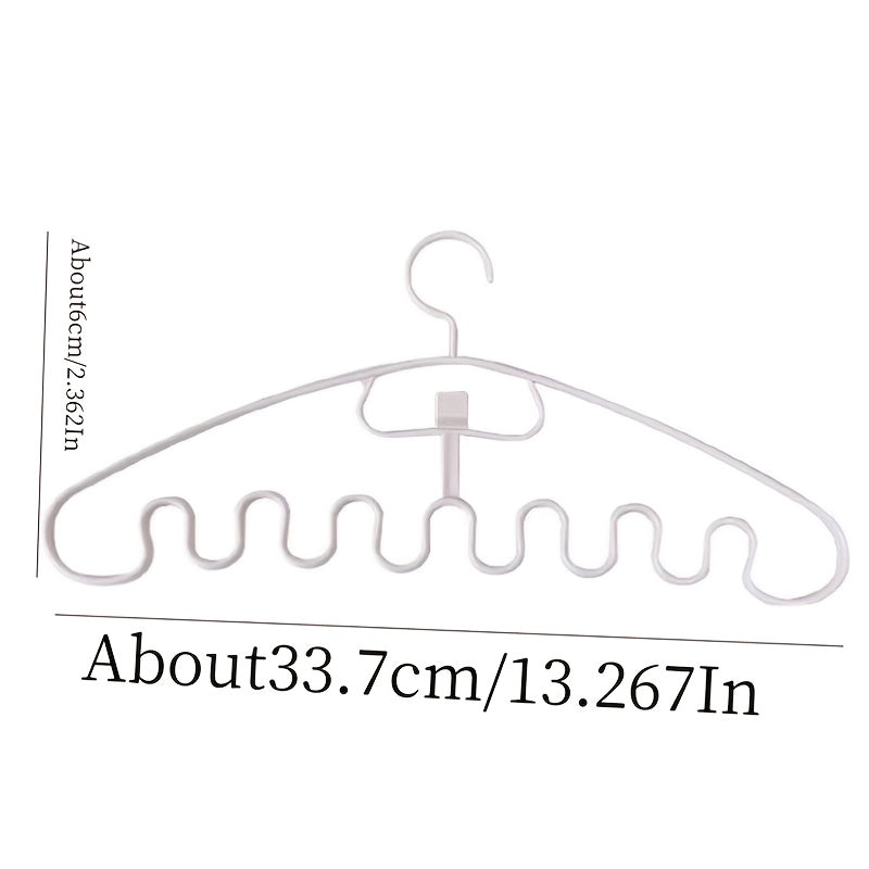 Creative Wave Clothes Hanger - Set of 5