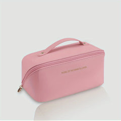 Minimalist Zipper Makeup Bag Solid Cosmetic Bag