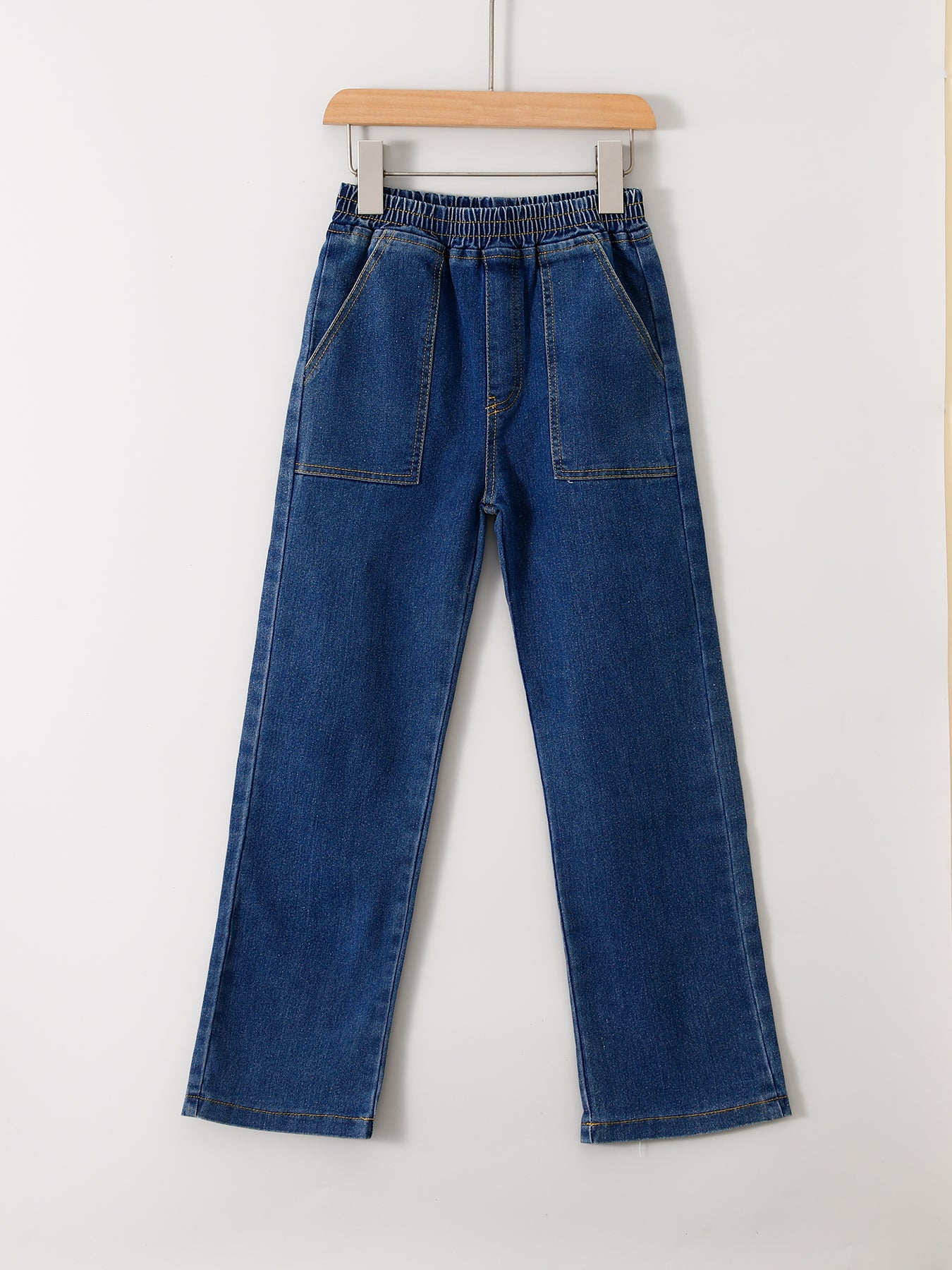 Girls Denim Washed Jeans