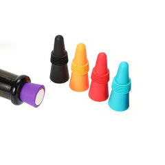 Silicone Wine Stopper Bottle Stopper Reusable Wine Cork
