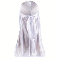 Unisex Silky Plain Head Wrap Outdoor Riding