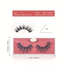 Thick Fluffy False Eyelashes Extension Makeup 10 Styles