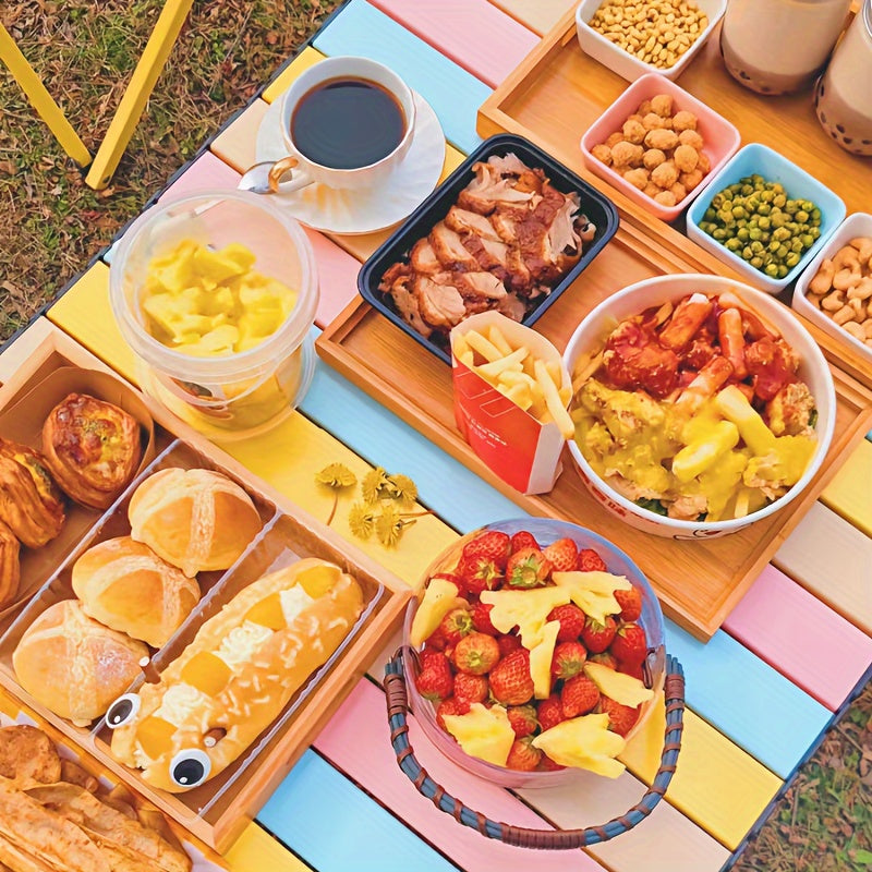 Portable Aluminum Folding Table For Outdoor Picnic