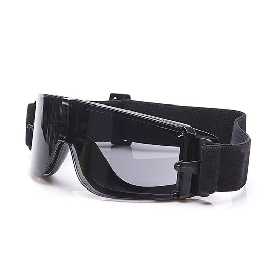 Military 3 Lens Protective Goggles Windbreak Army Tactical Glasses