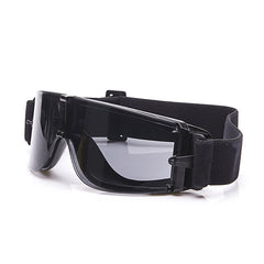 Military 3 Lens Protective Goggles Windbreak Army Tactical Glasses