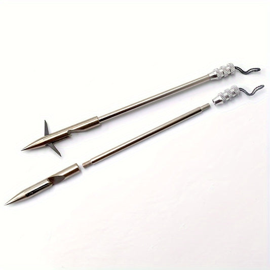 6pcs Stainless Steel Bowfishing Accessory Set for Catching Fish